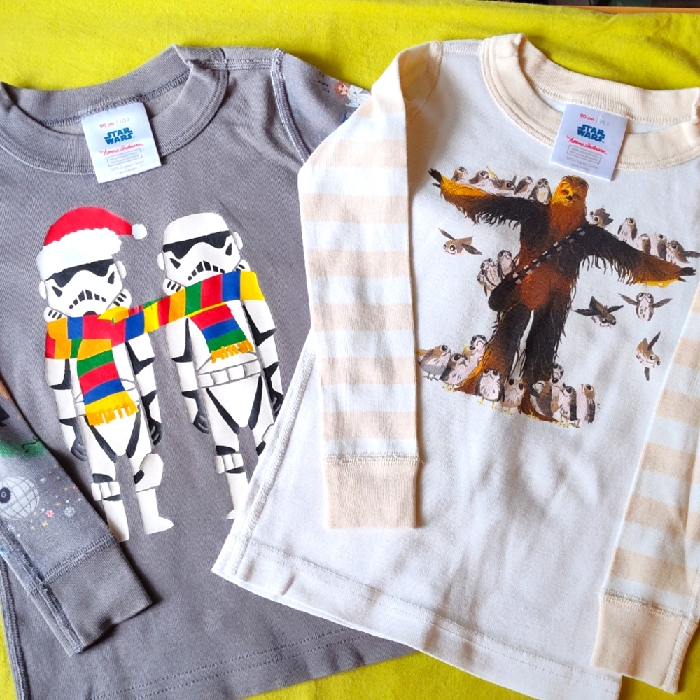 Hanna Andersson Star Wars PJ Top Bundle
